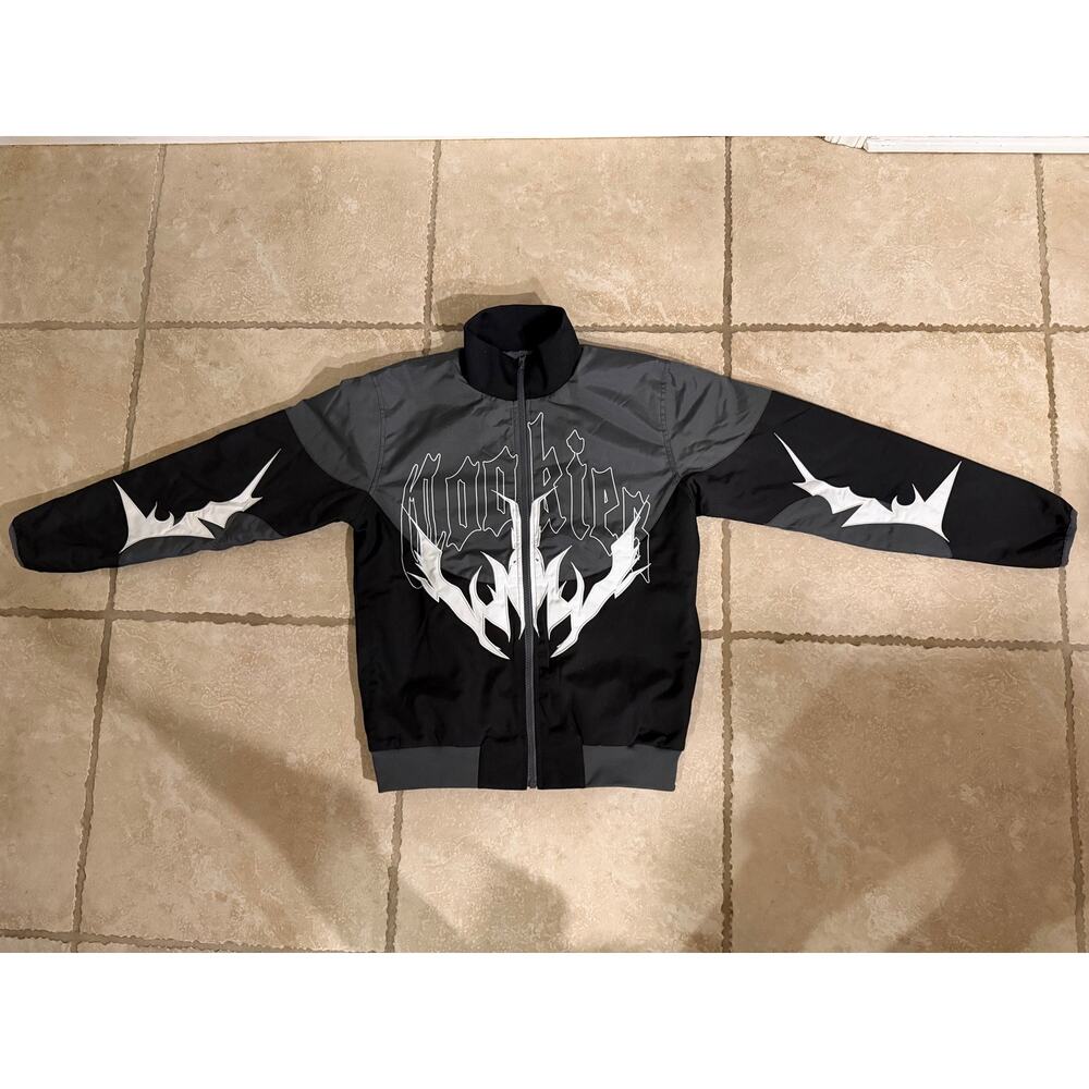 Cookies SF Mens Bomber Jacket with Quilted Interior SALESMAN SAMPLE SZ L NWT